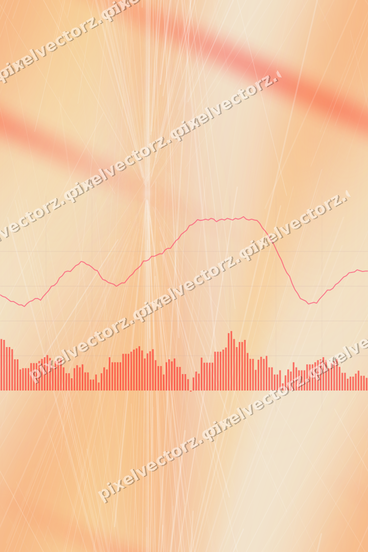 Nahtloser Pastell Diagramm Hintergrund in Rot und Orange