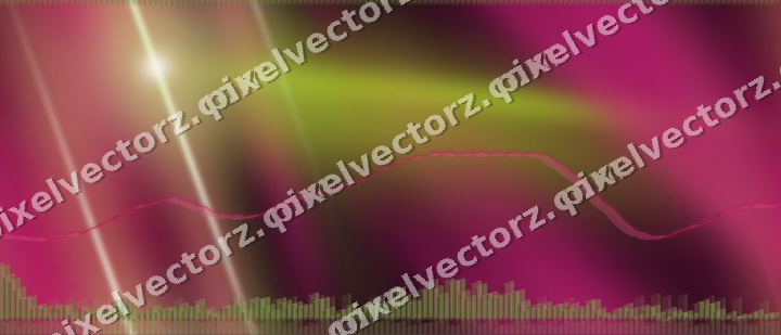 Nahtloser Neon Diagramm Hintergrund in Limette und Rosa