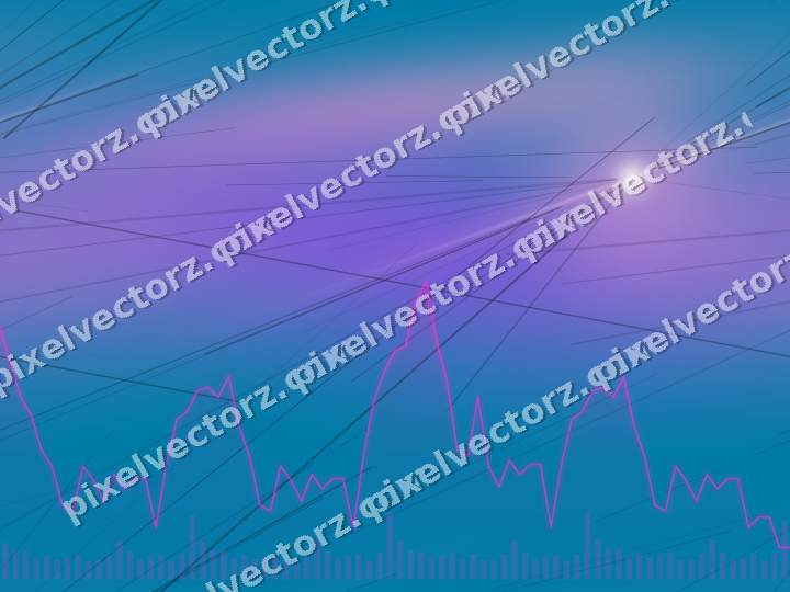 Nahtloser Neon Diagramm Hintergrund in Magenta und Violett