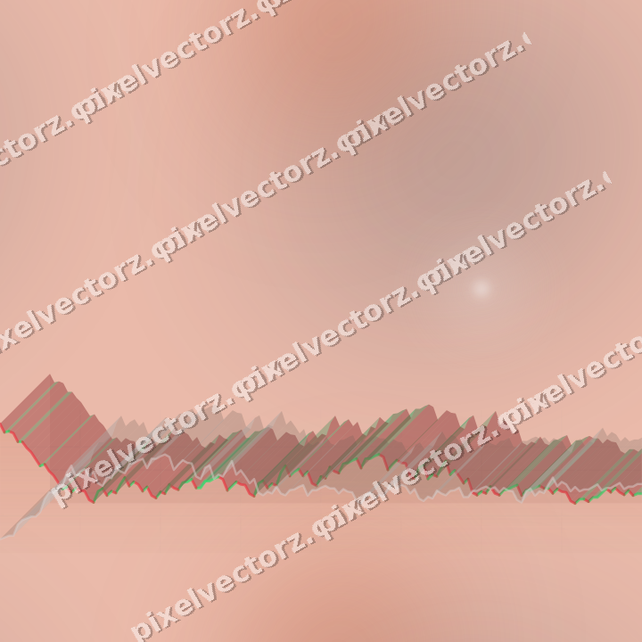 Nahtloser Pastell Diagramm Hintergrund in Orange und Türkis