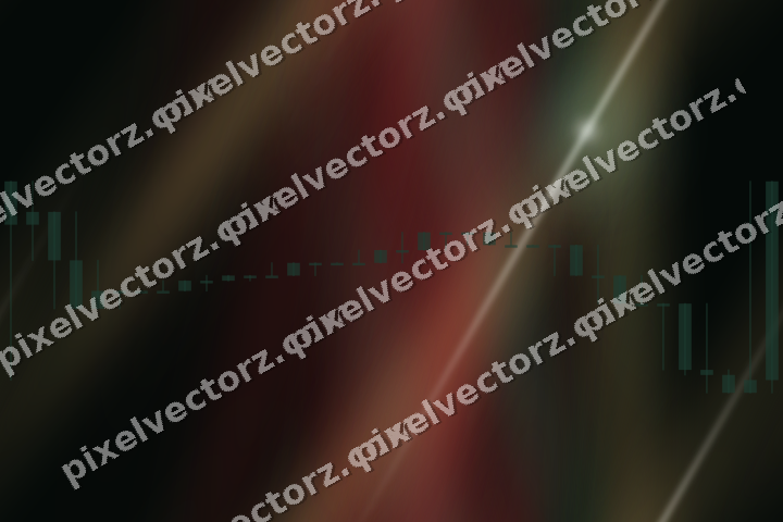 Nahtloser Neon Diagramm Hintergrund in Grün und Rot