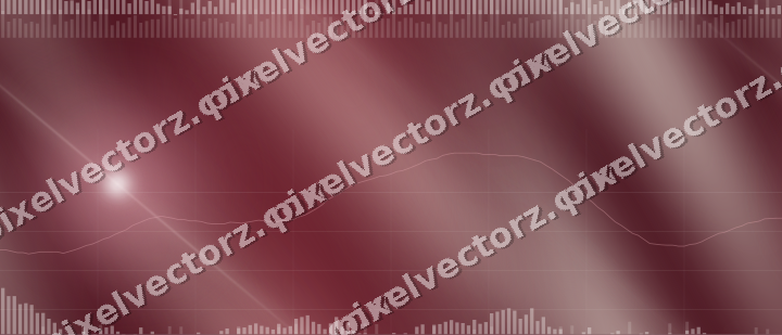 Nahtloser Neon Diagramm Hintergrund in Dunkelrosa und Rot