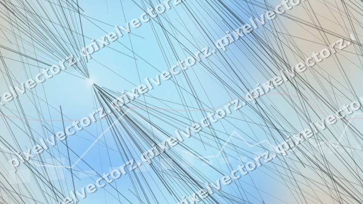 Nahtloser Pastell Diagramm Hintergrund in Blau und Rot