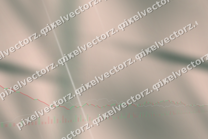 Nahtloser Pastell Diagramm Hintergrund in Dunkelgrün und Orange