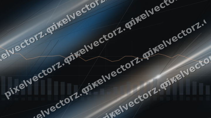 Nahtloser Neon Diagramm Hintergrund in Blau und Orange