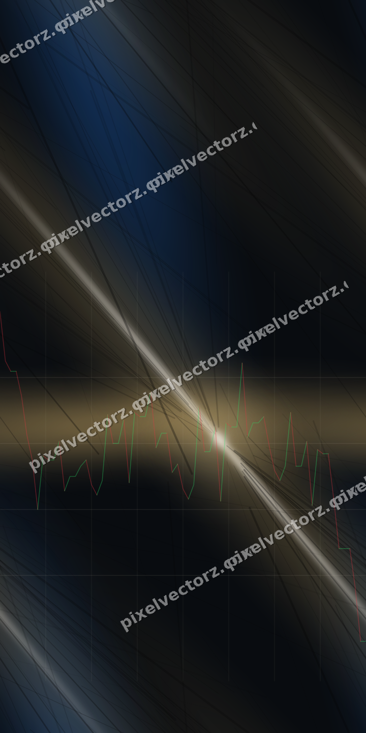 Nahtloser Neon Diagramm Hintergrund in Bernstein und Grün