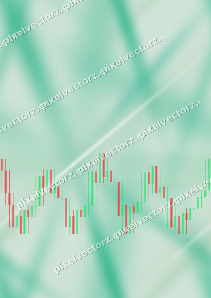 Nahtloser Pastell Diagramm Hintergrund in Grün und Petrol