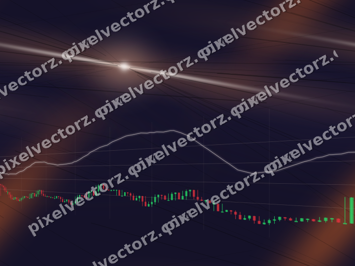 Nahtloser Neon Diagramm Hintergrund in Orange und Blau