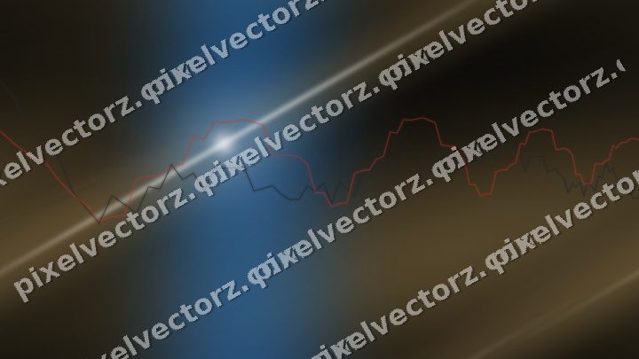 Nahtloser Neon Diagramm Hintergrund in Blau und Rot