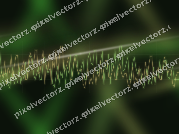Nahtloser Neon Diagramm Hintergrund in Limette und Gelb