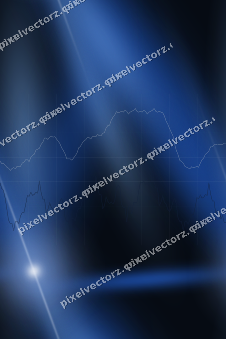 Nahtloser Neon Diagramm Hintergrund in Blau