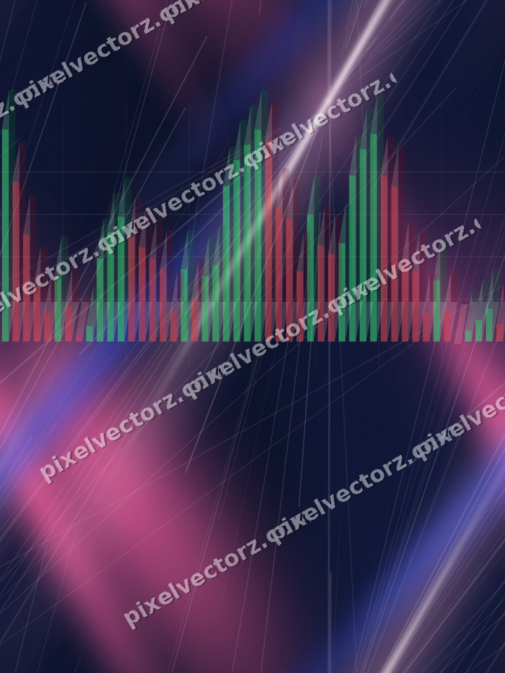 Nahtloser Neon Diagramm Hintergrund in Rosa und Blau