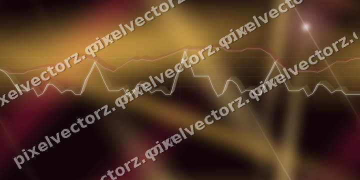 Nahtloser Neon Diagramm Hintergrund in Rosa und Bernstein