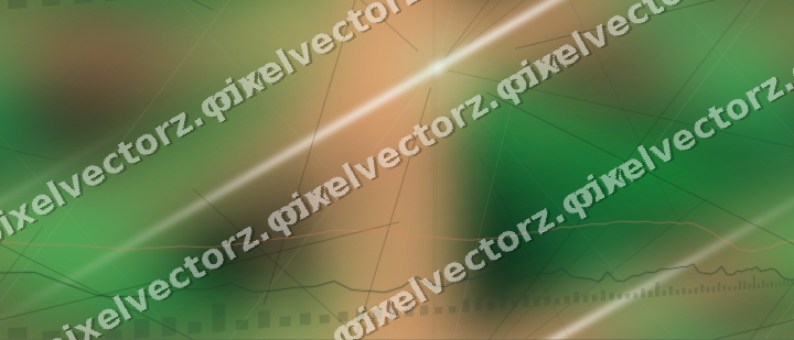 Nahtloser Neon Diagramm Hintergrund in Grün und Rot