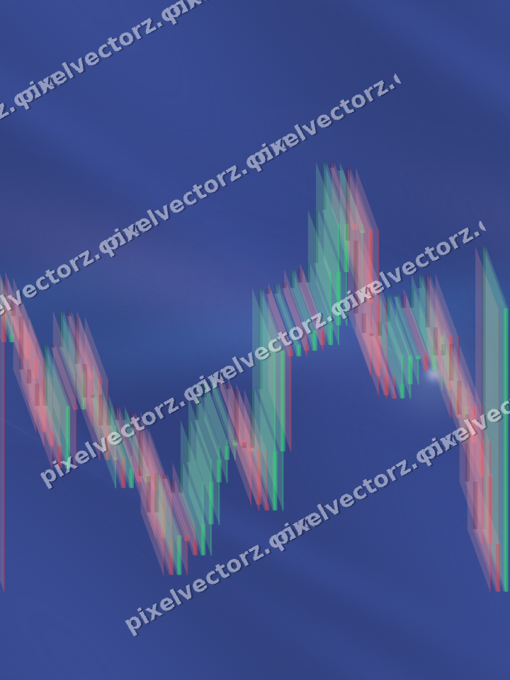 Nahtloser Neon Diagramm Hintergrund in Blau und Türkis
