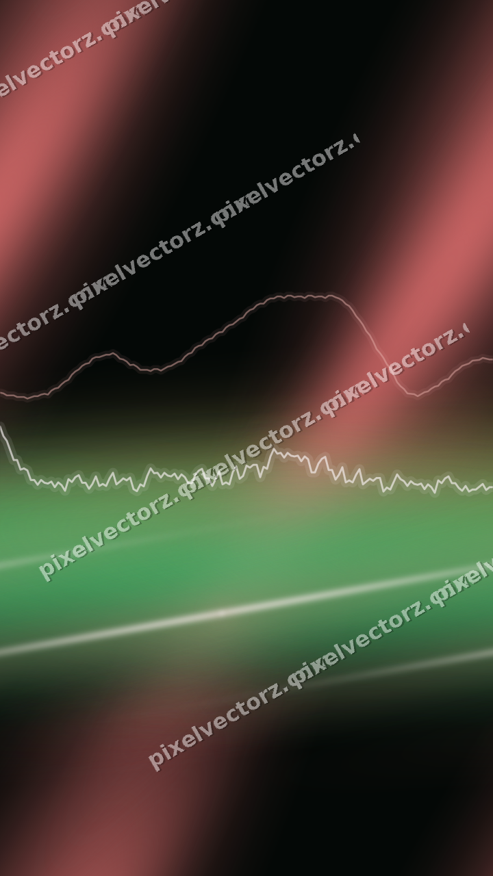 Nahtloser Neon Diagramm Hintergrund in Rot und Grün