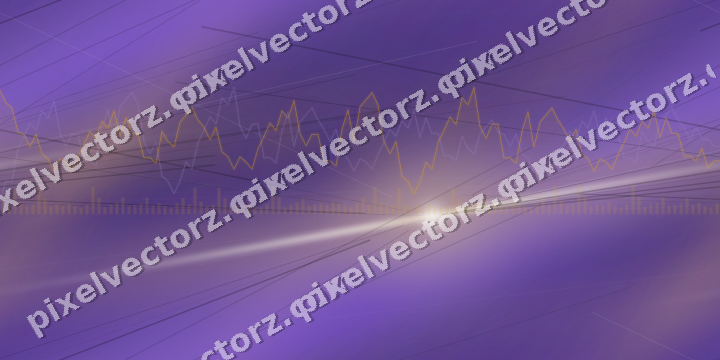 Nahtloser Neon Diagramm Hintergrund in Bernstein und Violett
