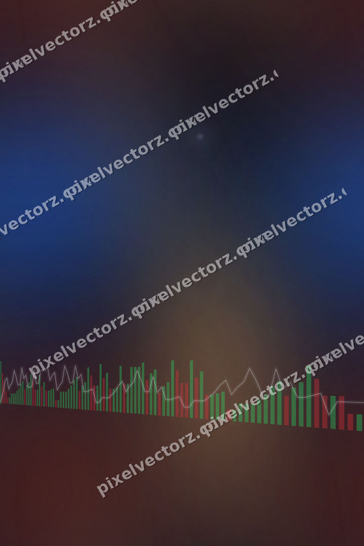 Nahtloser Neon Diagramm Hintergrund in Blau und Rot