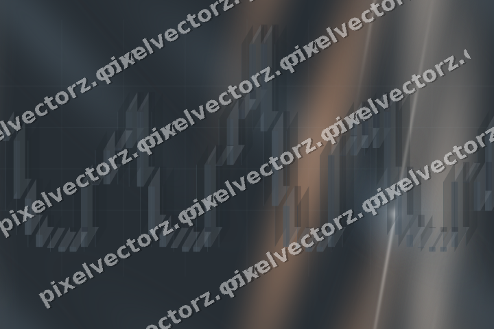 Nahtloser Neon Diagramm Hintergrund in Blau und Orange