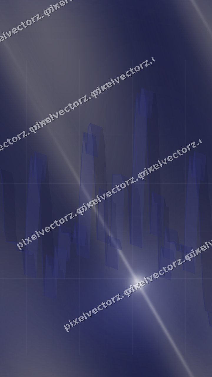 Nahtloser Neon Diagramm Hintergrund in Dunkelblau und Bernstein