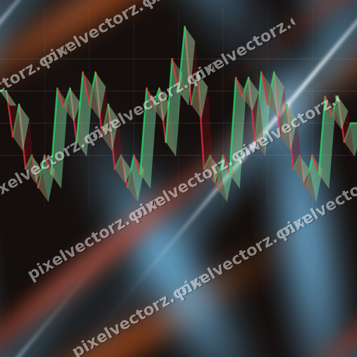 Nahtloser Neon Diagramm Hintergrund in Türkis und Rot