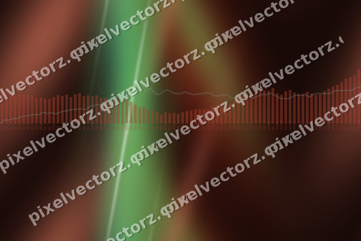 Nahtloser Neon Diagramm Hintergrund in Rot und Orange