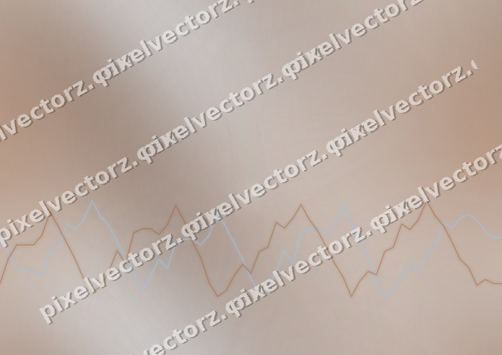 Nahtloser Pastell Diagramm Hintergrund in Blau und Orange