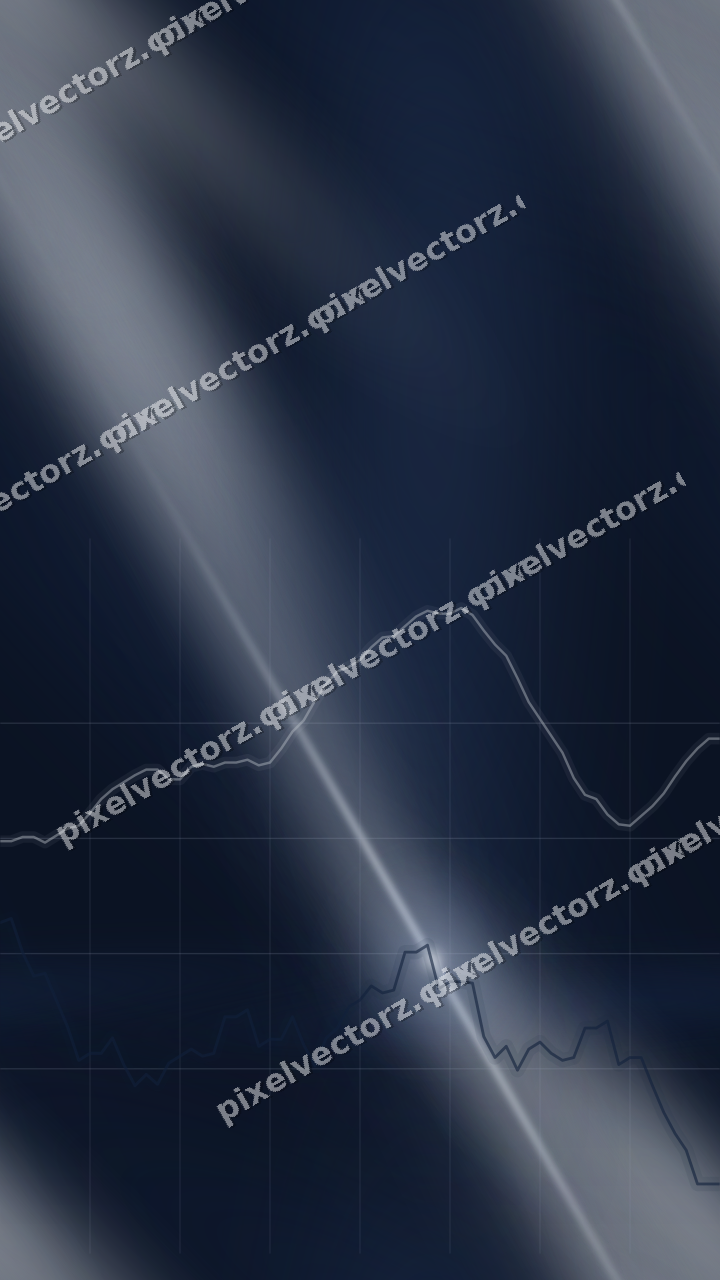 Nahtloser Neon Diagramm Hintergrund in Dunkelblau und Weiß