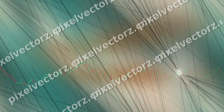 Nahtloser Pastell Diagramm Hintergrund in Orange und Petrol