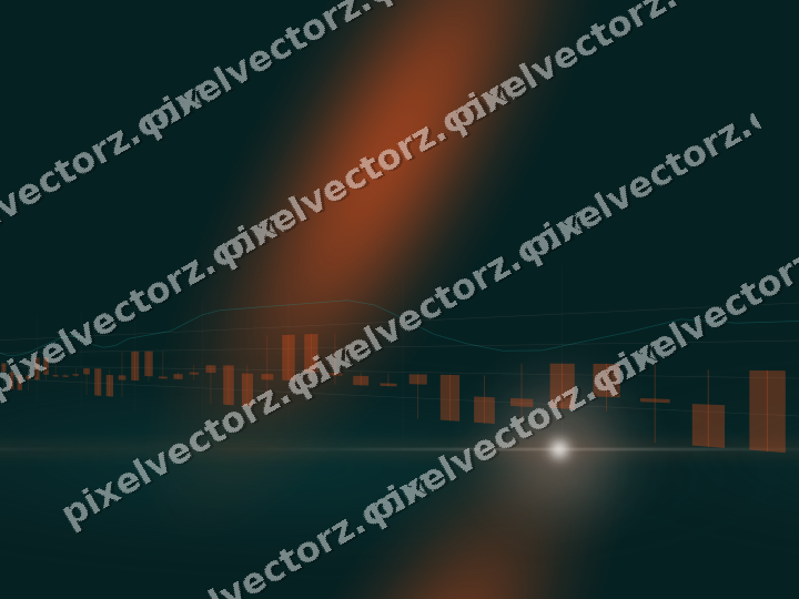 Nahtloser Neon Diagramm Hintergrund in Orange und Petrol