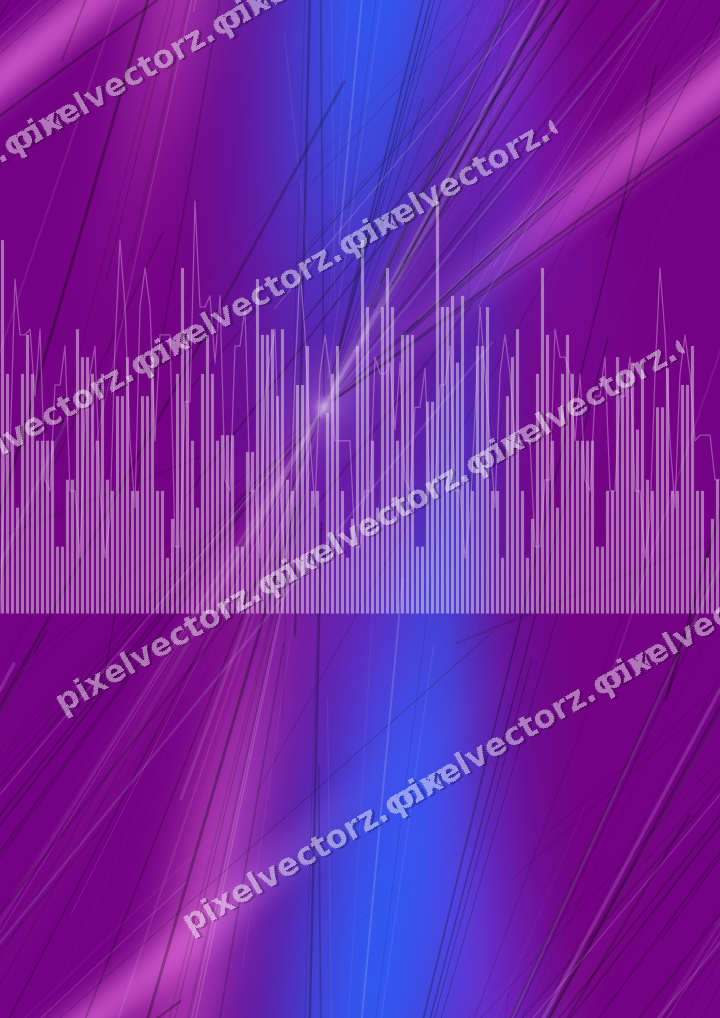 Nahtloser Neon Diagramm Hintergrund in Violett und Blau