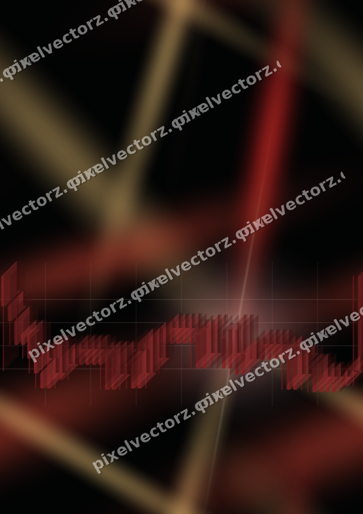 Nahtloser Neon Diagramm Hintergrund in Rot und Grün