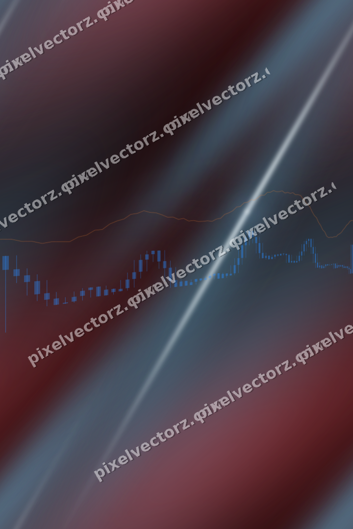 Nahtloser Neon Diagramm Hintergrund in Blau und Rot