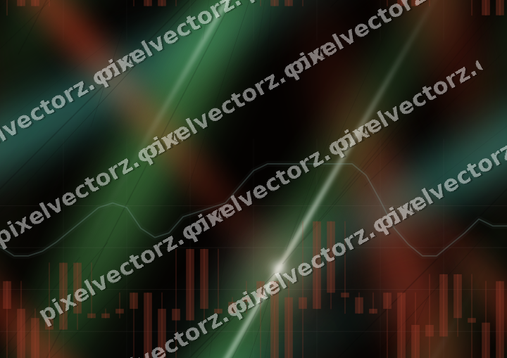 Nahtloser Neon Diagramm Hintergrund in Rot und Orange