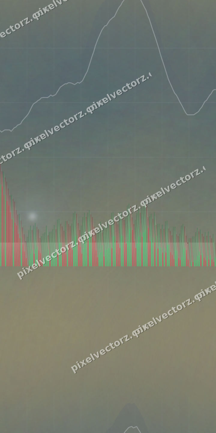 Nahtloser Neon Diagramm Hintergrund in Blau und Rot