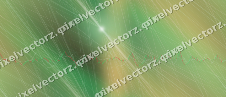 Nahtloser Neon Diagramm Hintergrund in Grün und Rot
