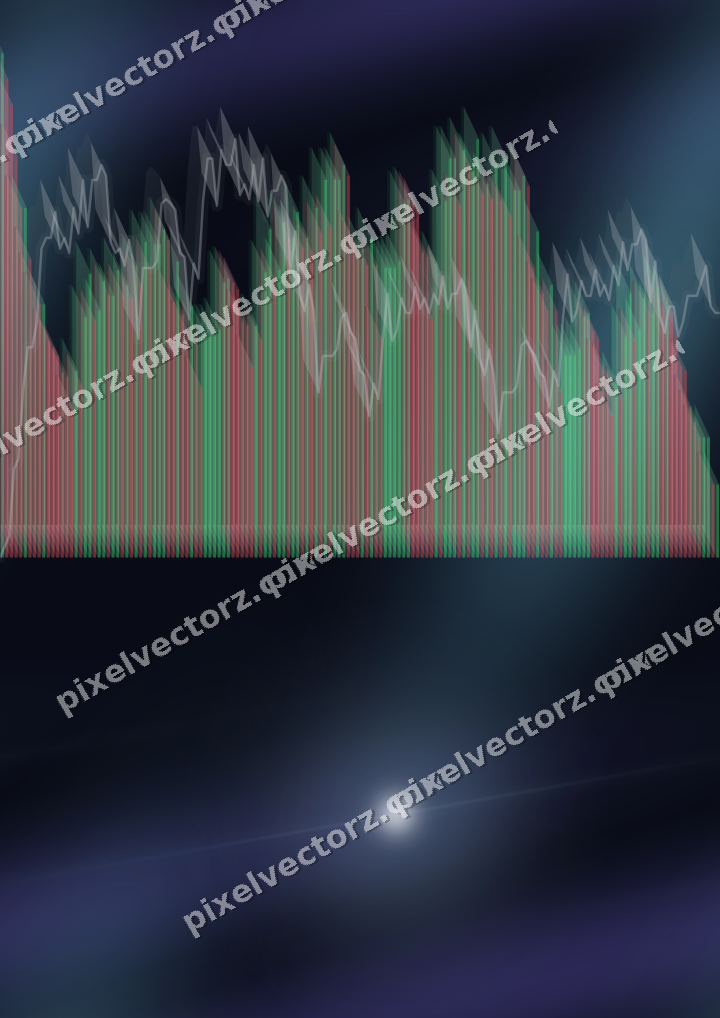 Nahtloser Neon Diagramm Hintergrund in Blau und Türkis