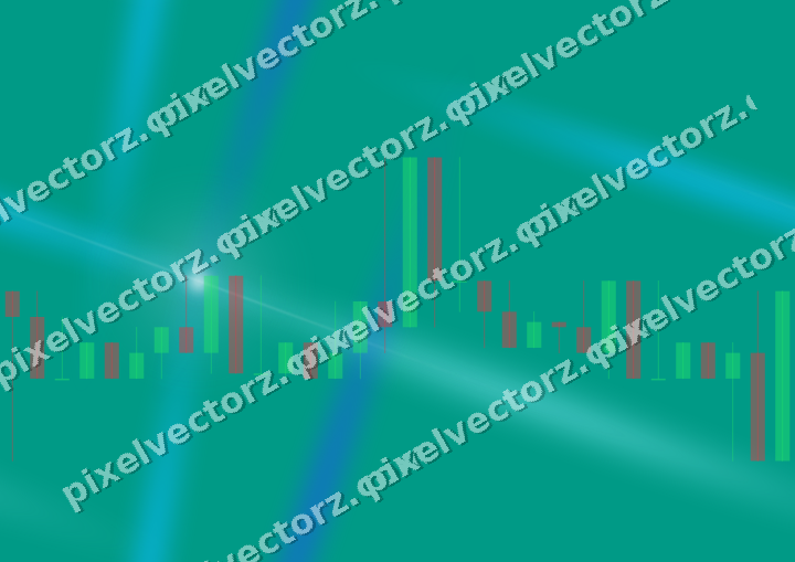 Nahtloser Neon Diagramm Hintergrund in Türkis und Petrol