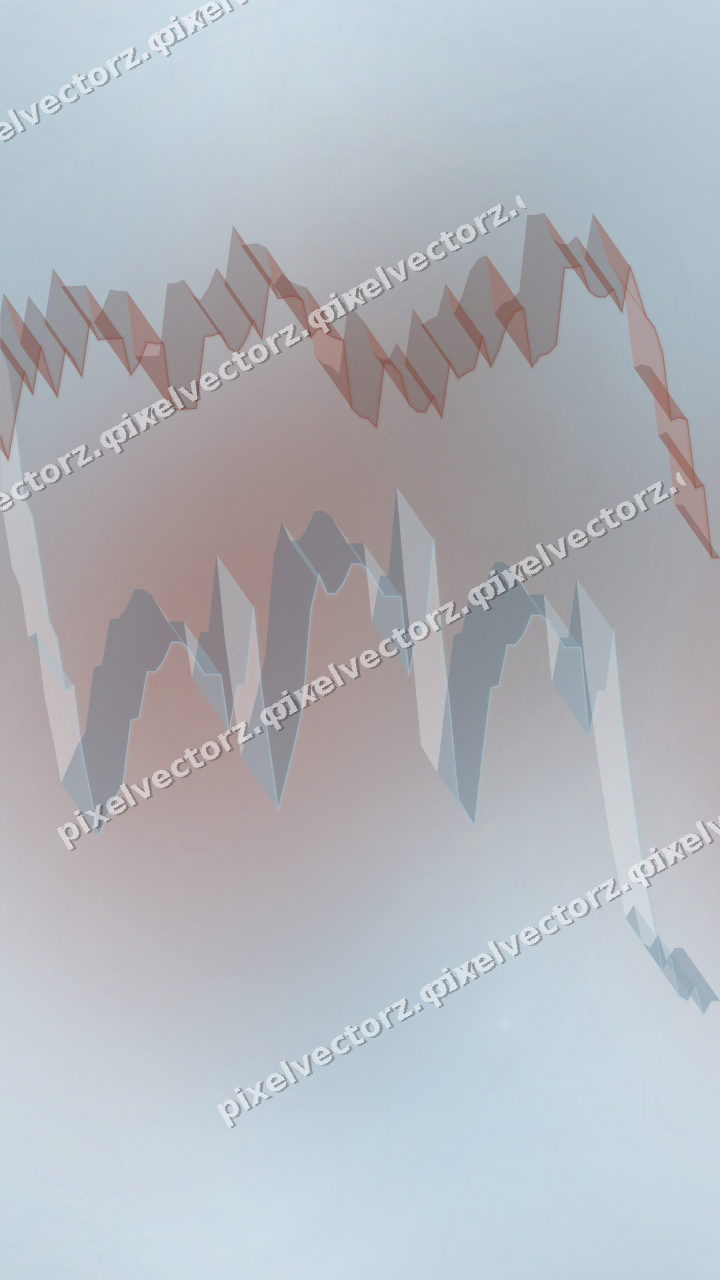Nahtloser Pastell Diagramm Hintergrund in Türkis und Rot