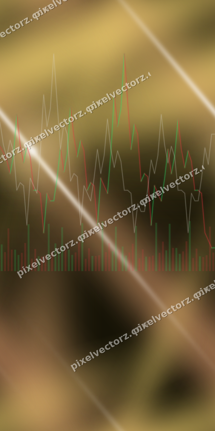 Nahtloser Neon Diagramm Hintergrund in Bernstein und Orange