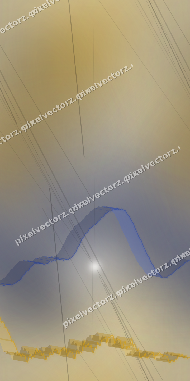 Nahtloser Pastell Diagramm Hintergrund in Bernstein und Blau