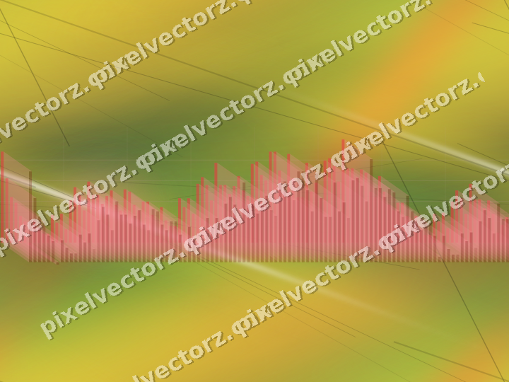 Nahtloser Neon Diagramm Hintergrund in Rot und Orange
