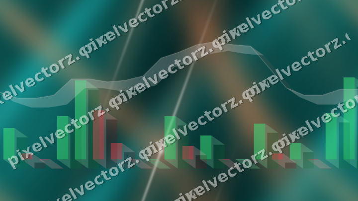 Nahtloser Neon Diagramm Hintergrund in Orange und Petrol