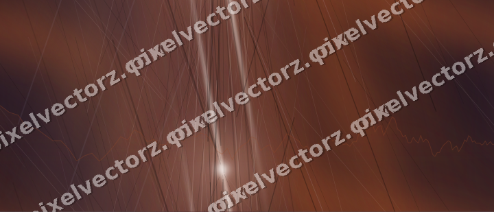 Nahtloser Neon Diagramm Hintergrund in Orange und Blau