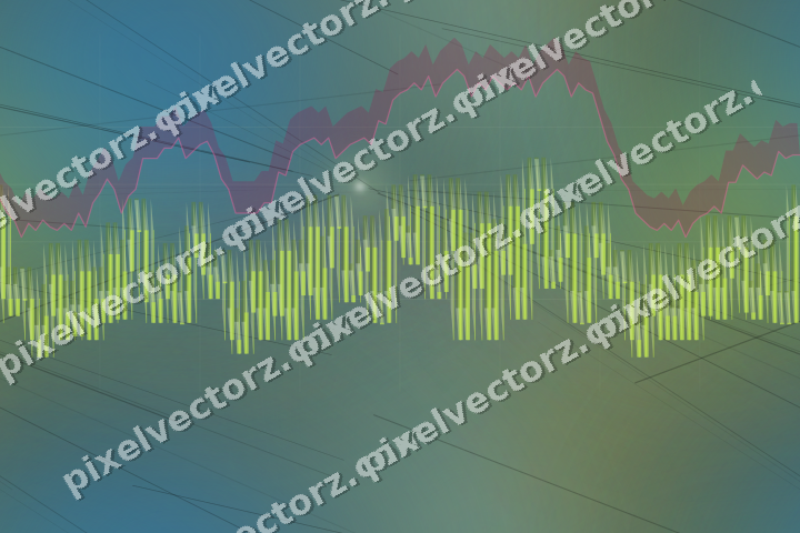 Nahtloser Neon Diagramm Hintergrund in Limette und Bernstein
