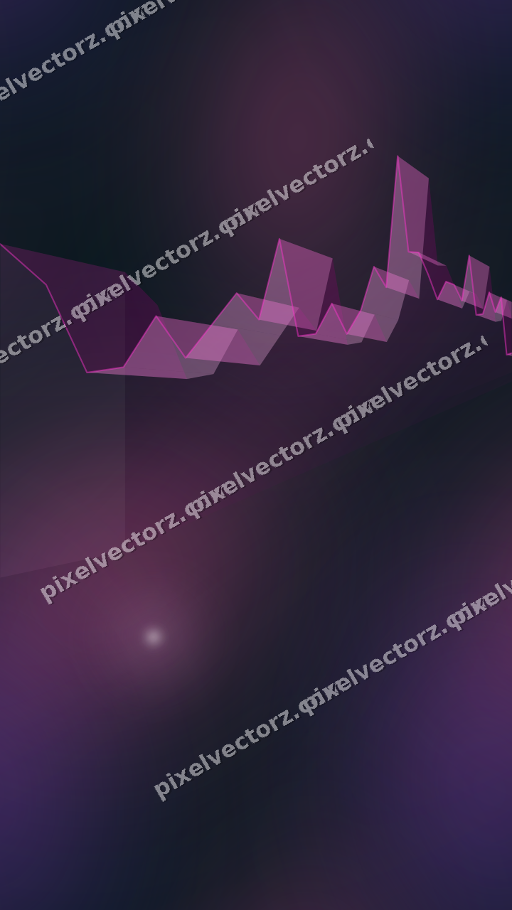 Nahtloser Neon Diagramm Hintergrund in Magenta und Violett