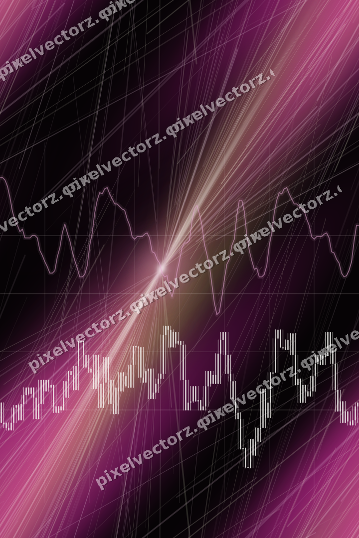 Nahtloser Neon Diagramm Hintergrund in Magenta und Limette