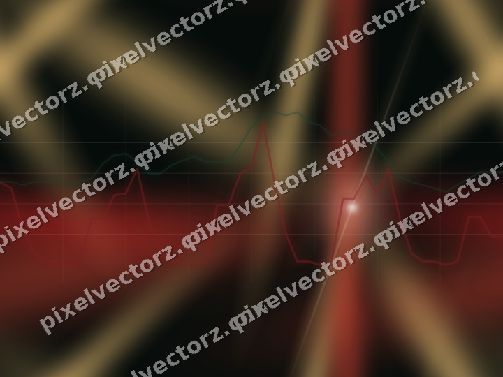 Nahtloser Neon Diagramm Hintergrund in Rot und Grün