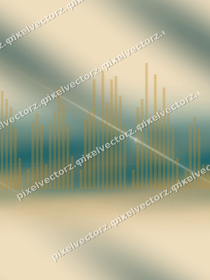 Nahtloser Pastell Diagramm Hintergrund in Bernstein und Dunkelpetrol
