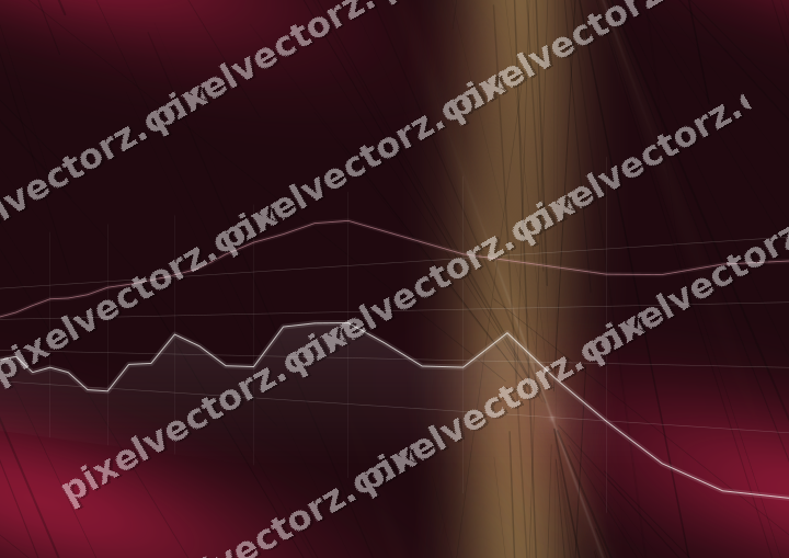 Nahtloser Neon Diagramm Hintergrund in Rosa und Bernstein